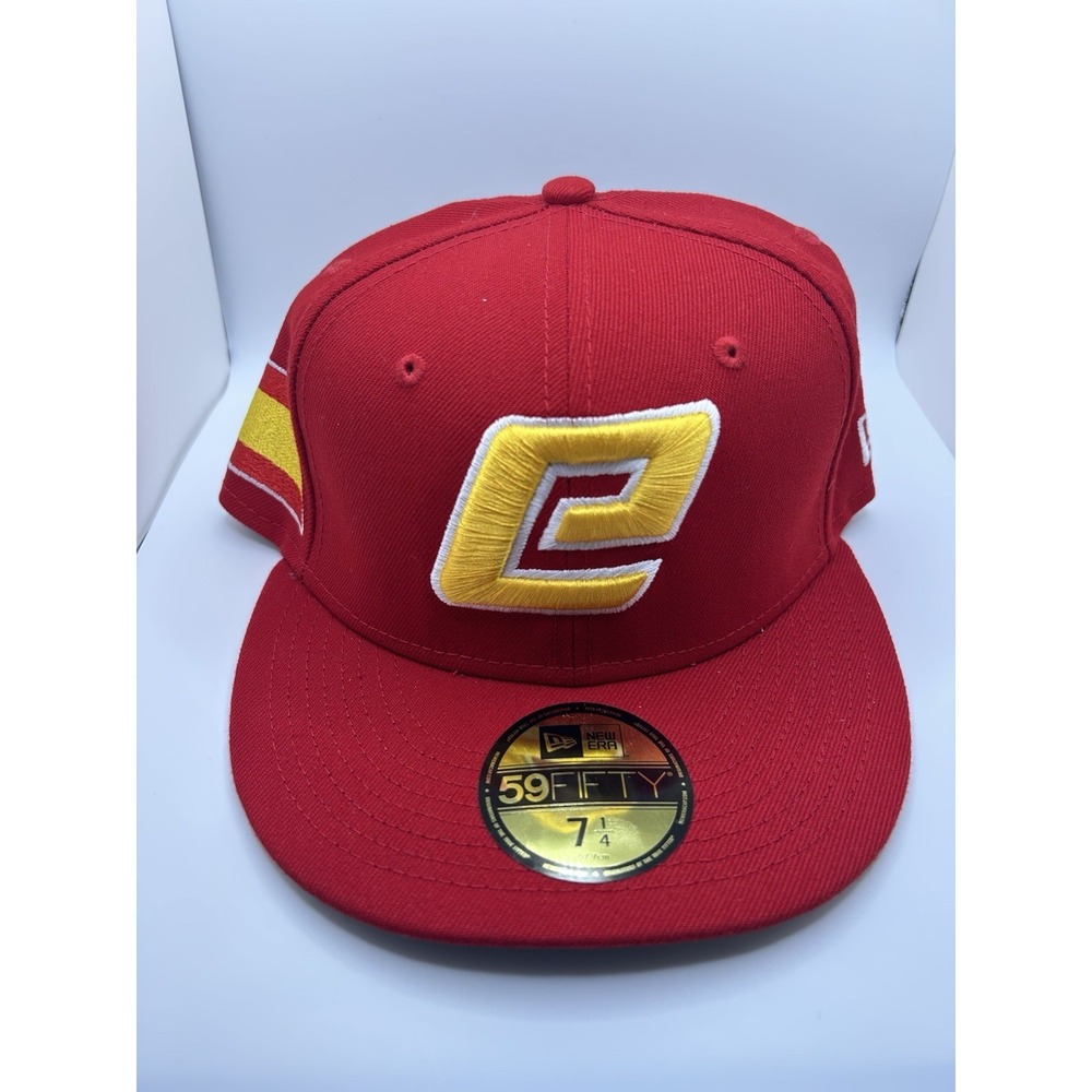 New Era Spain World Baseball Classic 59FIFTY Fitted Hat Red Mens Size 7 1/4